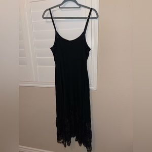 Bloom Chic Black Dress